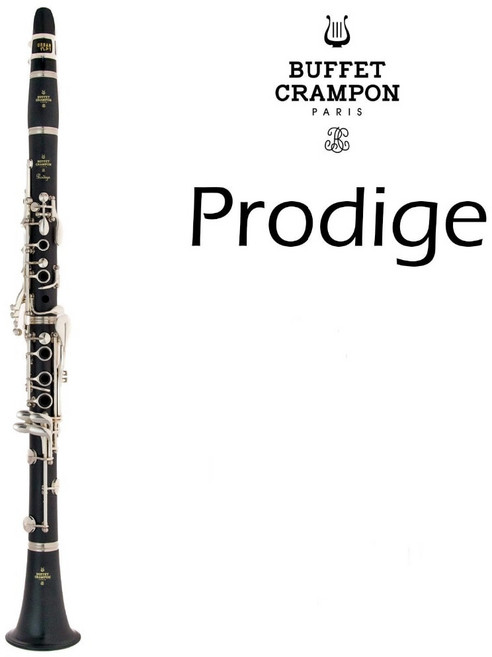 뷔페 CRAMPON PRODIGE BB 클라리넷 17 키 B 플랫 악기 베이클라이트 튜브 니켈 도금