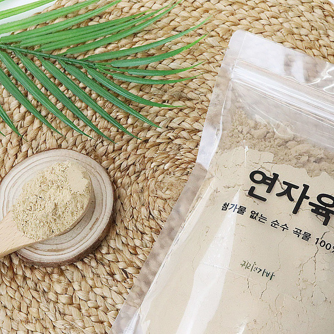 귀리맞이 식사대용 선식 연자 볶은 연자육 분말 연자육가루 500g, 1개