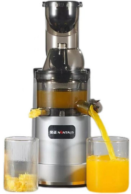 원액기 착즙기 듀얼투입구 슬로우주서기 녹즙기 주스, 실버