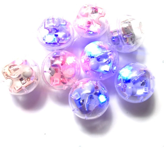 진동 LED 라이팅볼-10개, 단품