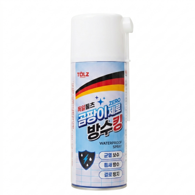 [인포벨]TV홈쇼핑정품 애드크로스 장마철 화장실 베란다 누수 녹방지 독일 톨츠 곰팡이제로 방수킹 곰팡이방지 장마대비 이사준비, 1세트, 635g, 혼합색상