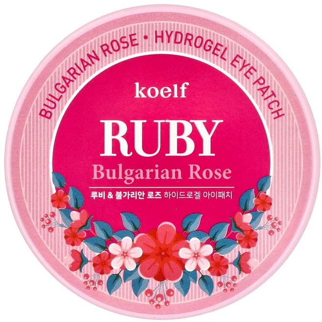 코엘프 루비 불가리안 로즈 하이드로 젤 아이 패치 60 개입, 1개 - 쿠팡