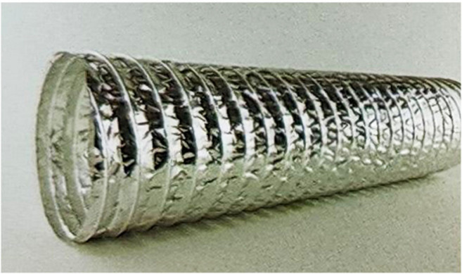 알루미늄 플렉시블 10M 닥트자재 자바라호스 후렉시블 덕트 닥트호스 은박, 1개