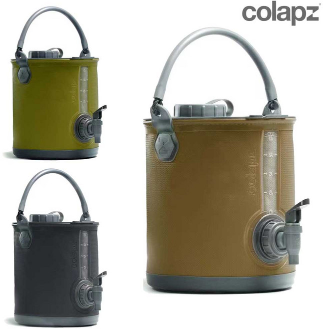 Colapz 워터저그 8리터 Collapsible WaterJug 접히는 물통 감성캠핑, 블루