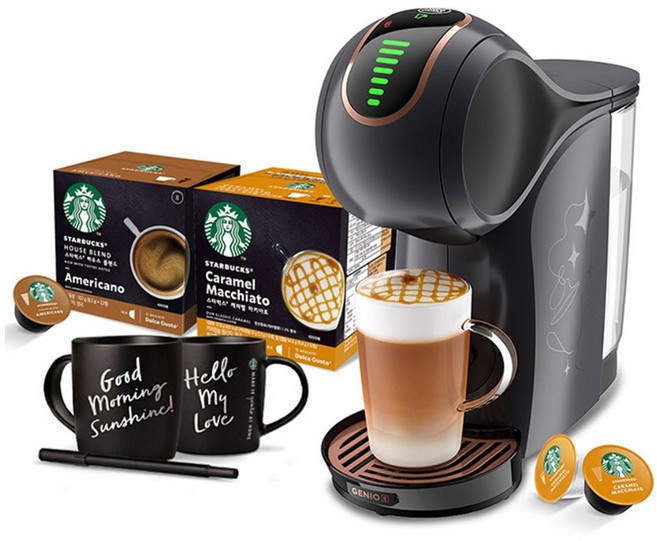 돌체구스토 지니오S 쉐어 블랙 1024, 6종, 5세트