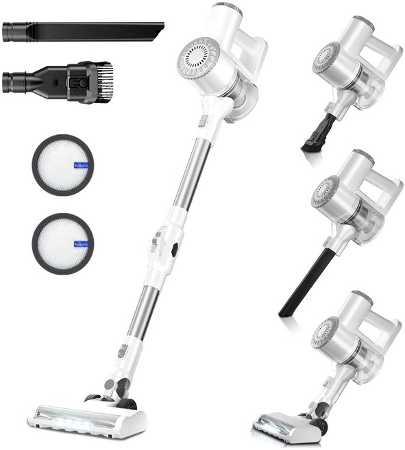 [2026년형]프리티케어 무선 청소기 핸디 청소기 W400 하얀색, W400 White, White