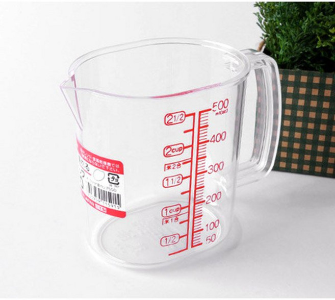 나카야 플라스틱 이유식 계량컵, 500ml
