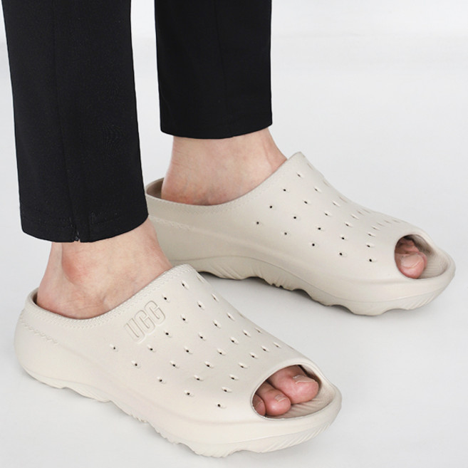 어그 UGG M 슬리퍼 아쿠아슈즈 SLIDE IT 화이트