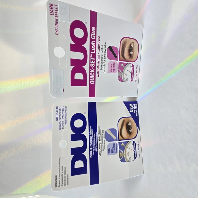 정품) 듀오 퀵셋 속눈썹 접착제 5g 팁타입 2종 택1, 1개, 클리어 - 쿠팡