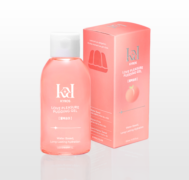 키로스 러브 젤 마사지젤 푸딩 젤 마사지젤 물복숭아, 1개, 120ml