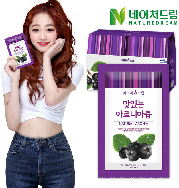 네이처드림 맛있는 아로니아즙, 70ml, 30포