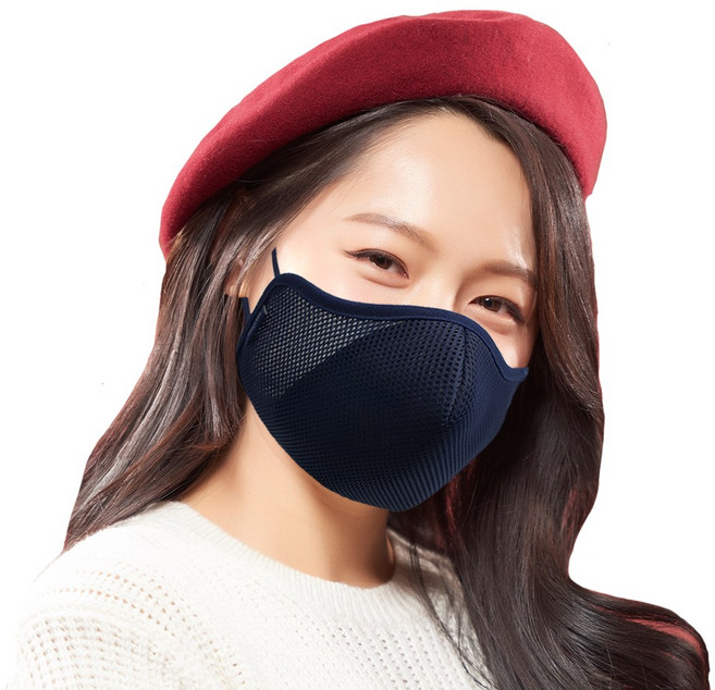 이온플러스 숨쉬기편한 마스크 새부리형 빨아쓰는 필터교체형 6개월 사용 가능, 4. 네이비 소형, 5. 5M 필터 ( 재단 안된 벌크형 ), 1개