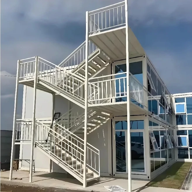 현대식 40피트 확장형 철제 컨테이너 하우스 접이식 컨테이너 40피트 이동식 주택 확장형 조립식 주택 3베, 02 deposit container7