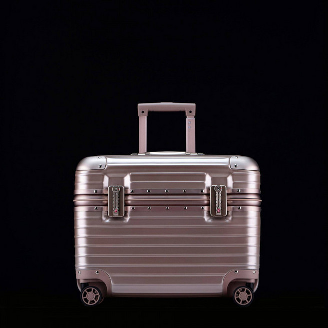 승무원 위로여는 캐리어 케이스 가방 하드케이스 실버 16인치