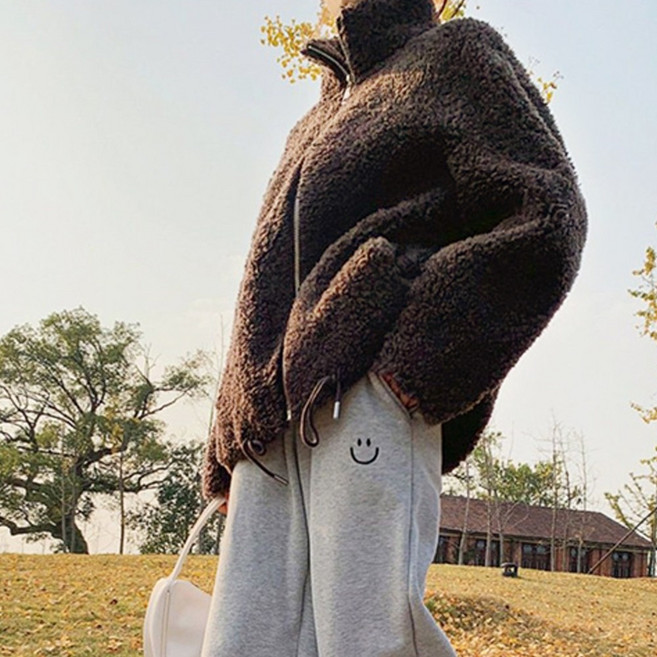 [기간한정 50%특가세일] 메이킹유 아우터 후리스 뽀글이 루즈핏 캐주얼점퍼 B738베딜라점퍼