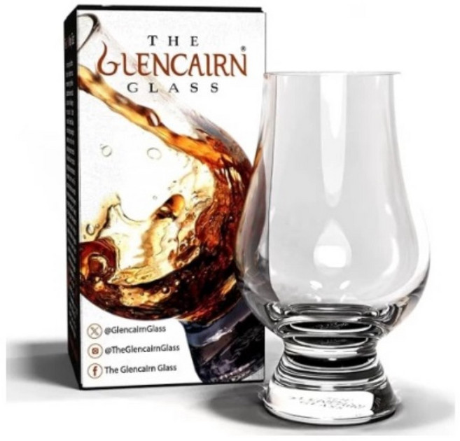 글렌캐런 글래스 위스키 전용잔, 2개