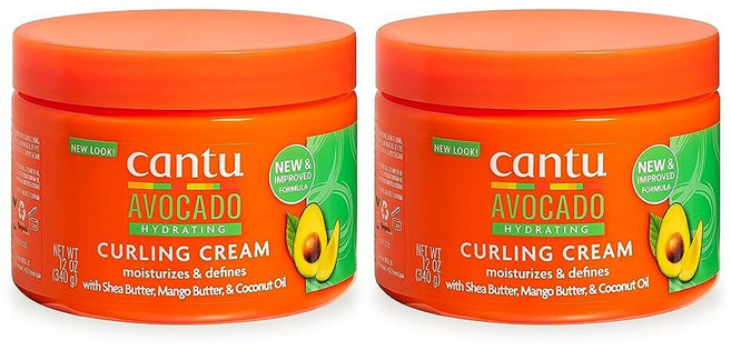 Cantu 아보카도 하이드레이팅 컬링 크림 355ml12온스 2팩 126469