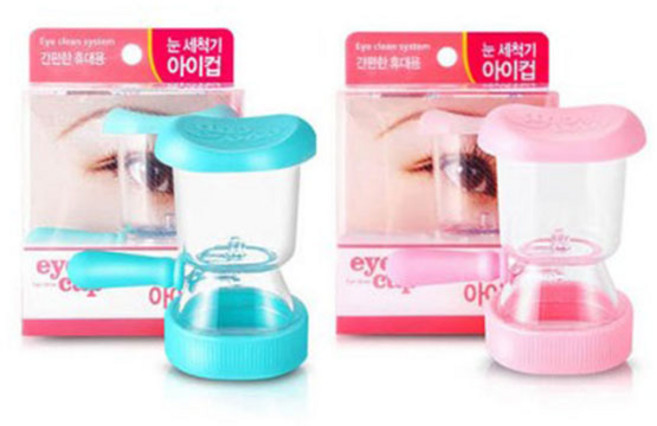 눈 세척기 아이컵, 핑크, 1개