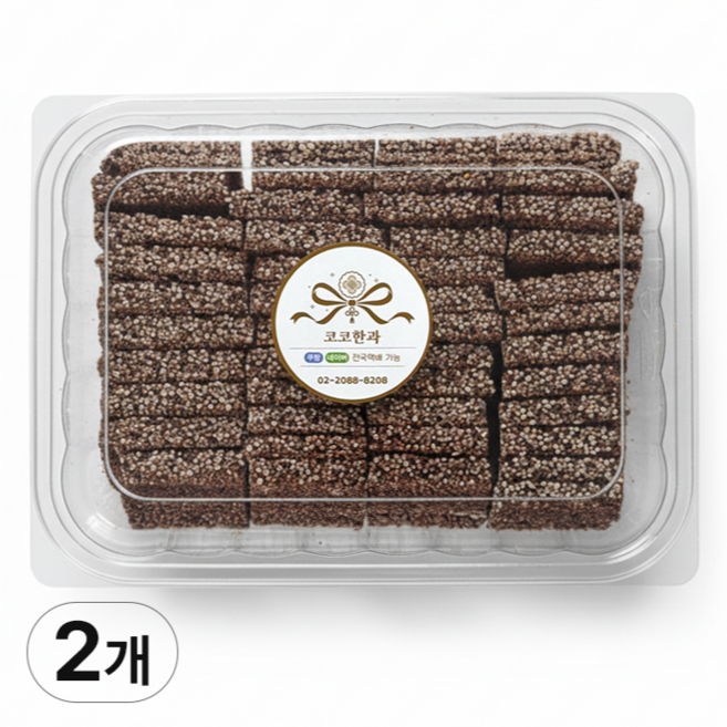 코코한과 수제 들깨강정 고소한 달지않은 건강한 부모님 간식, 1kg, 1개