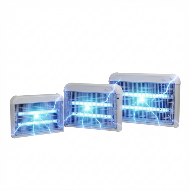 [하이엔드]초강력 전기 모기 해충 퇴치기 업소용 포충기 LED, DBN-2W2083 (중형)