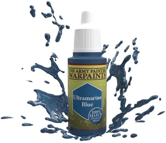 The Army Painter Ultramarine Blue The Army Painter Ultramarine Blue Warpaint - Acrylic Heavily Pigme, 울트라마린 블루, 1개
