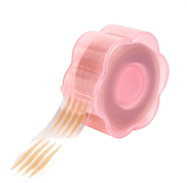 아이엘 플라워롤 누드 쌍꺼풀 테이프 600매 티안나는 자연스러운 눈매 대용량 쌍테, 1개, 슬림형