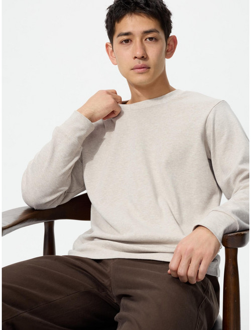 [일본정품]유니클로 남성 소프트 터치 크루넥 긴팔 티셔츠 479783