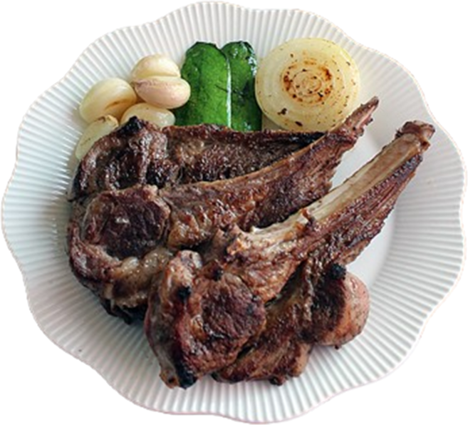 호주산 양갈비 4인분 구이용, 1개, 1kg