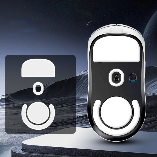 라나야 로지텍 지슈라 마우스 피트 스케이트, 1개, G PRO X SUPERLIGHT