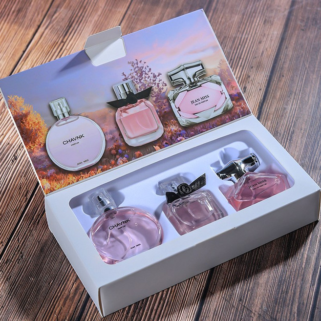 상쾌한 데일리 여성 향수 3*30ml 키트, 1세트