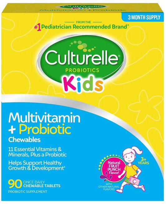 컬처렐 멀티비타민 프로바이오틱 Multivitamin Probiotic 유아용 타블렛90정