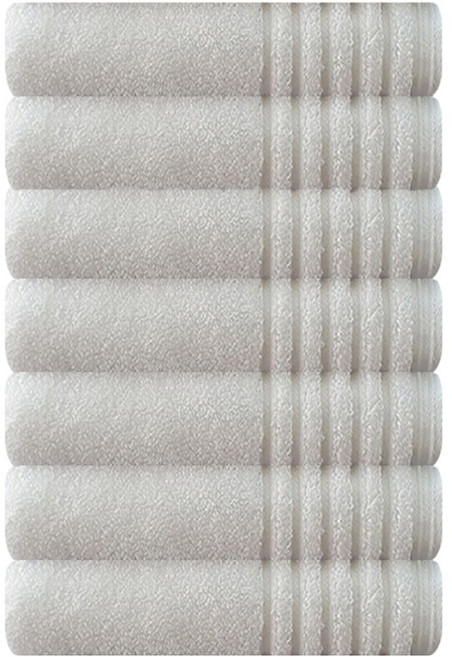 호텔컬렉션 타월 호텔 컬렉션 테스 수건 190g 30수 코마사, 화이트, 7개