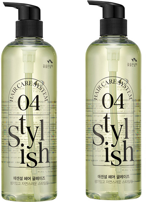 꽃을든남자 에센셜 헤어 글레이즈 젤, 2개, 500ml