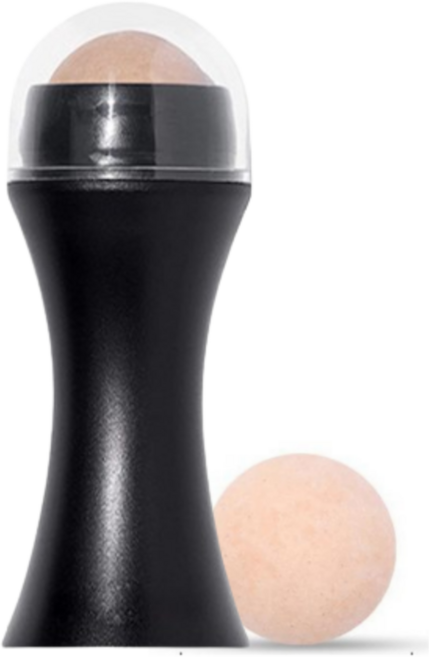 [남녀노소] 여름철 개기름 땀 OUT 유분기 제거 롤링볼 메이크업 오일 컨트롤, 1개, 블랙