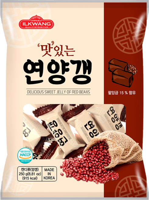 일광제과 맛있는 연양갱, 250g, 1개