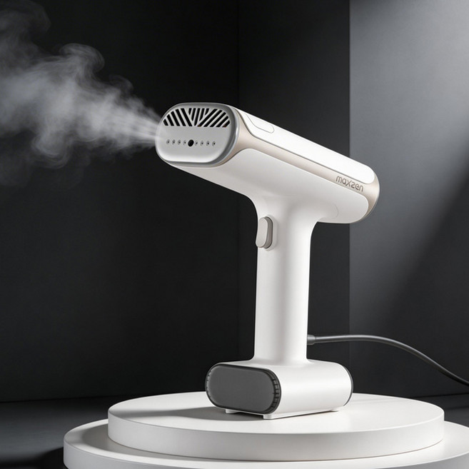 [maxzen] 맥스젠 진공 스팀다리미 SR13W 핸디형, 화이트