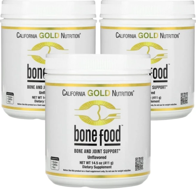 캘리포니아 골드 뉴트리션 본푸드 Bone Food 411g 3통, 3개 - 쿠팡