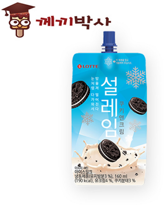 설레임 쿠앤크, 3.84L, 1박스
