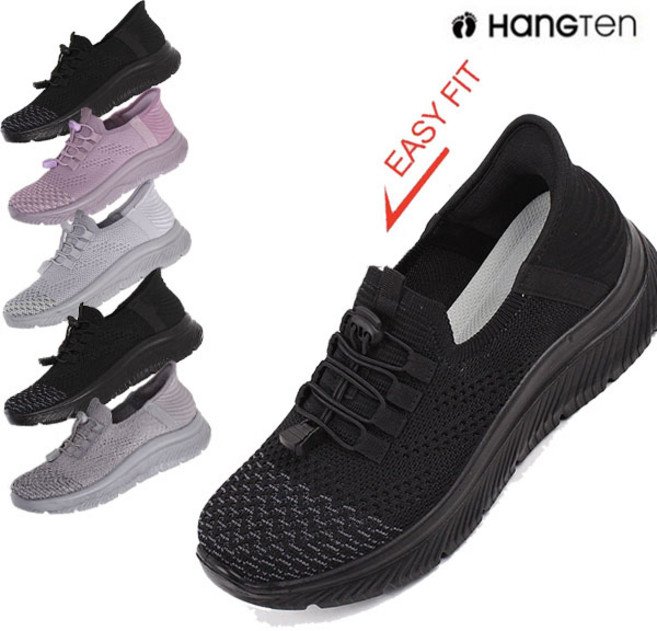 행텐 바로신는 이지핏 슬립온 남녀공용 푹신푹신 발편한 스니커즈 아쿠아메쉬