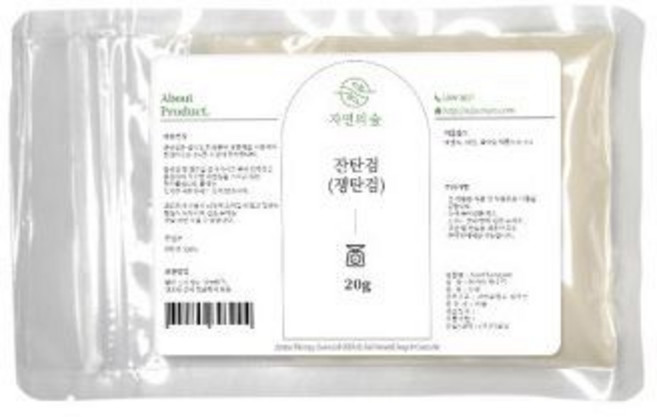 잔탄검 20g 쟁탄검 천연치약재료 xanthangum 점도제, 잔탄검 20g 쟁탄검 천연치약재료 xan, 1개