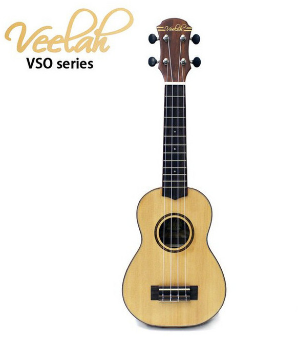 Veelah VSO-S 21吋 雲衫單板烏克麗麗, 1個