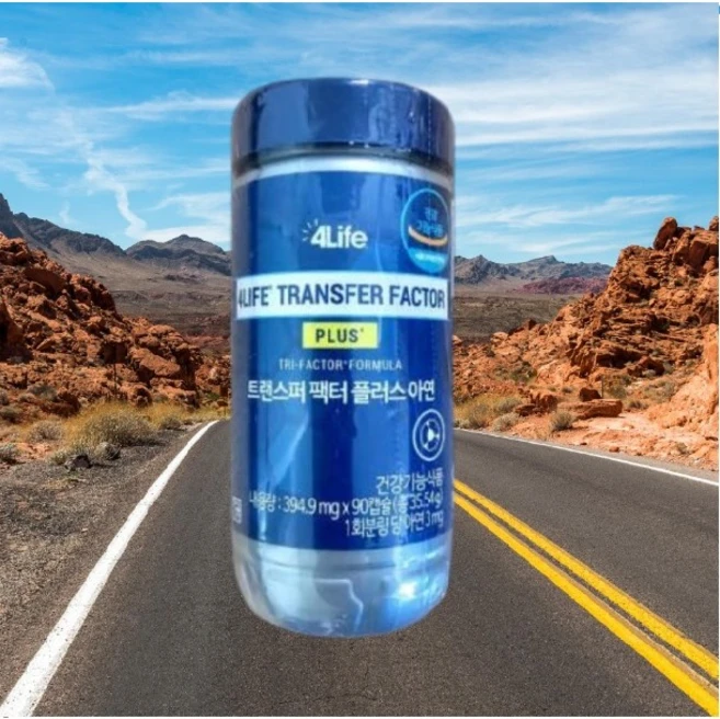 포라이프 트랜스퍼 팩터 플러스 아연, 90정, 1박스 - 쿠팡