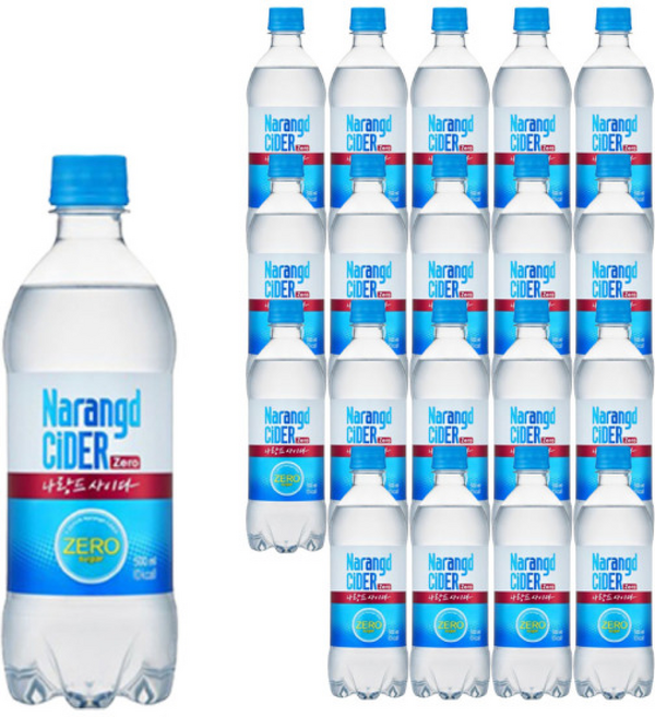 동아오츠카 나랑드 사이다 제로, 1개, 500ml