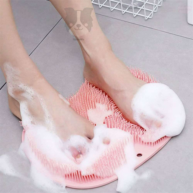 겟데이 발세척 실리콘 브러쉬 발각질제거, 블루