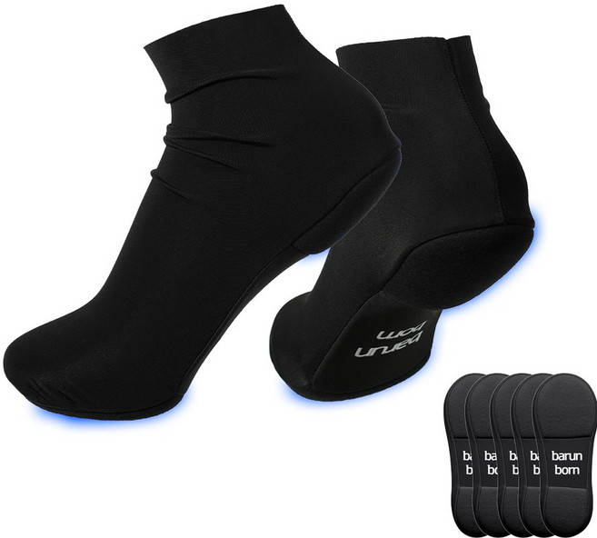 바른본 족저근막염 1cm 쿠션 양말 단목형 5켤레