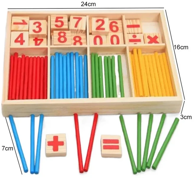 쿠쿠스토어 카운팅 스틱 수학적 계몽 발달 학교 문화 및 품 도구 TMZ, 03 SSB MH