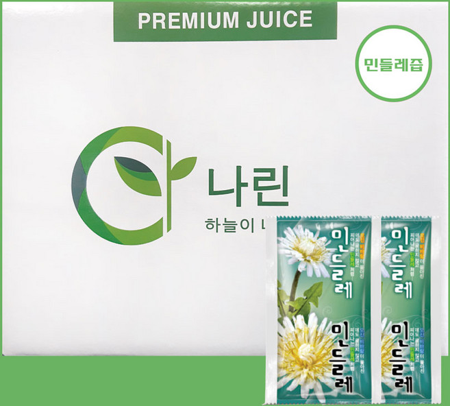 나린 흰민들레즙 100ml (14시 이전 주문시 발송), 100개