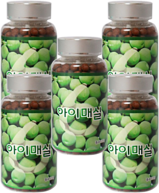 유기산 매실 환 고농축 국산 100%, 120g × 5개, 5개, 120g