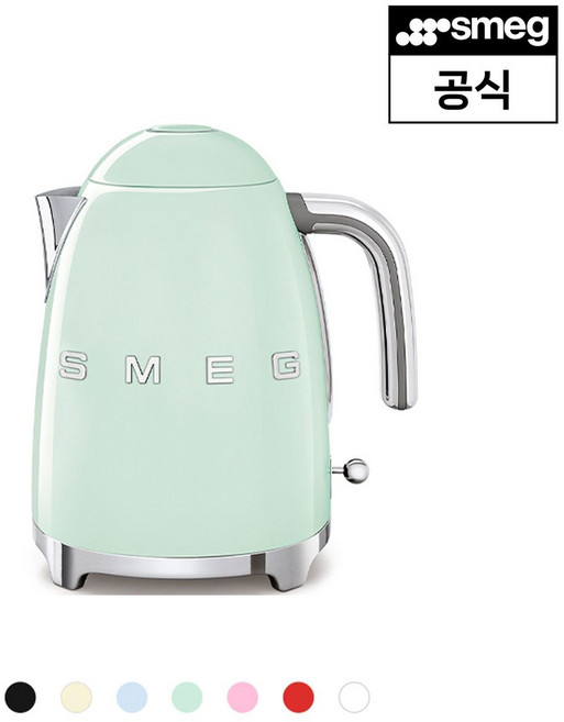 [8컬러] 스메그 전기포트 KLF03, 화이트, 1개