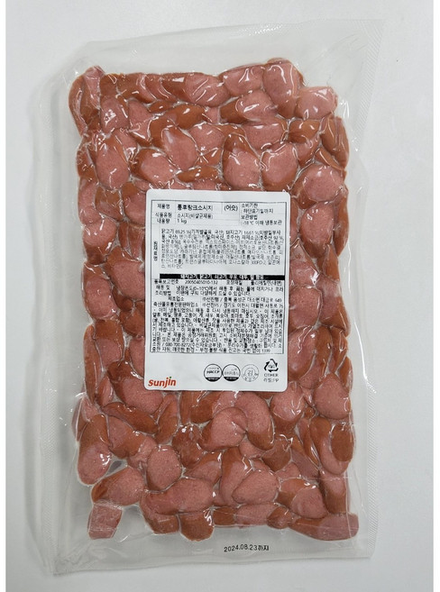 선진 롱후랑크소시지(어슷) 1kg x 10개